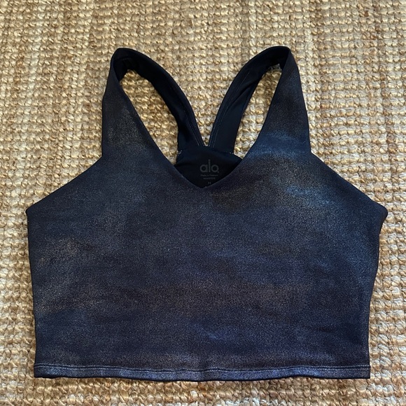 ALO Yoga Tops - ALO Yoga Airlift Glimmer Real Bra Tank
